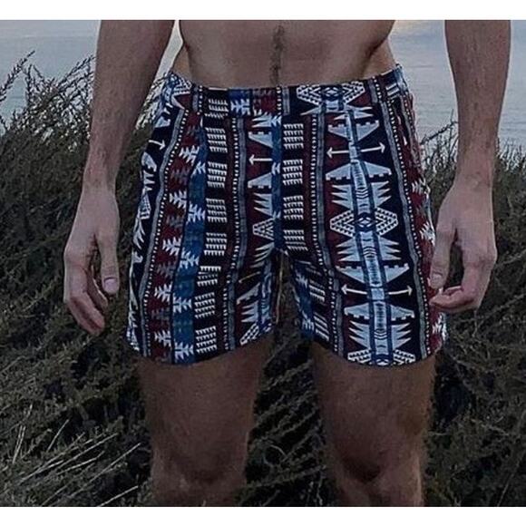 Wai Other - WAI Tribal Cotton Hand Made Men Shorts Trunks Small/Medium